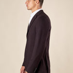 Giacca da Uomo in Tessuto Punto Milano  Comfort Elegante con Tasche a Toppa. GAI1621H NERO HAMAKI-HO