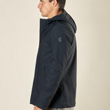 Giubbino da Uomo Invernale con Cappuccio e Interno in Ecopelliccia. Comfort e Stile per lInverno OC1F2W5J12 BLU OVER-D