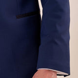 Abito smoking cerimonia elegante giacca monopetto uomo. TM/NAPOLIPRS AVION ITALIAN FORMAT