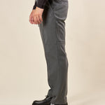 Pantalone da Uomo Regular Fit con Laccetto Tasche allAmericana, Passacinta ed Elastico Posteriore. PSI1803H GRIGIO HAMAKI-HO