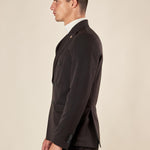 Abito da uomo doppio petto regular fit con tasche con pattina. OC1F2W5A01 NERO OVER-D