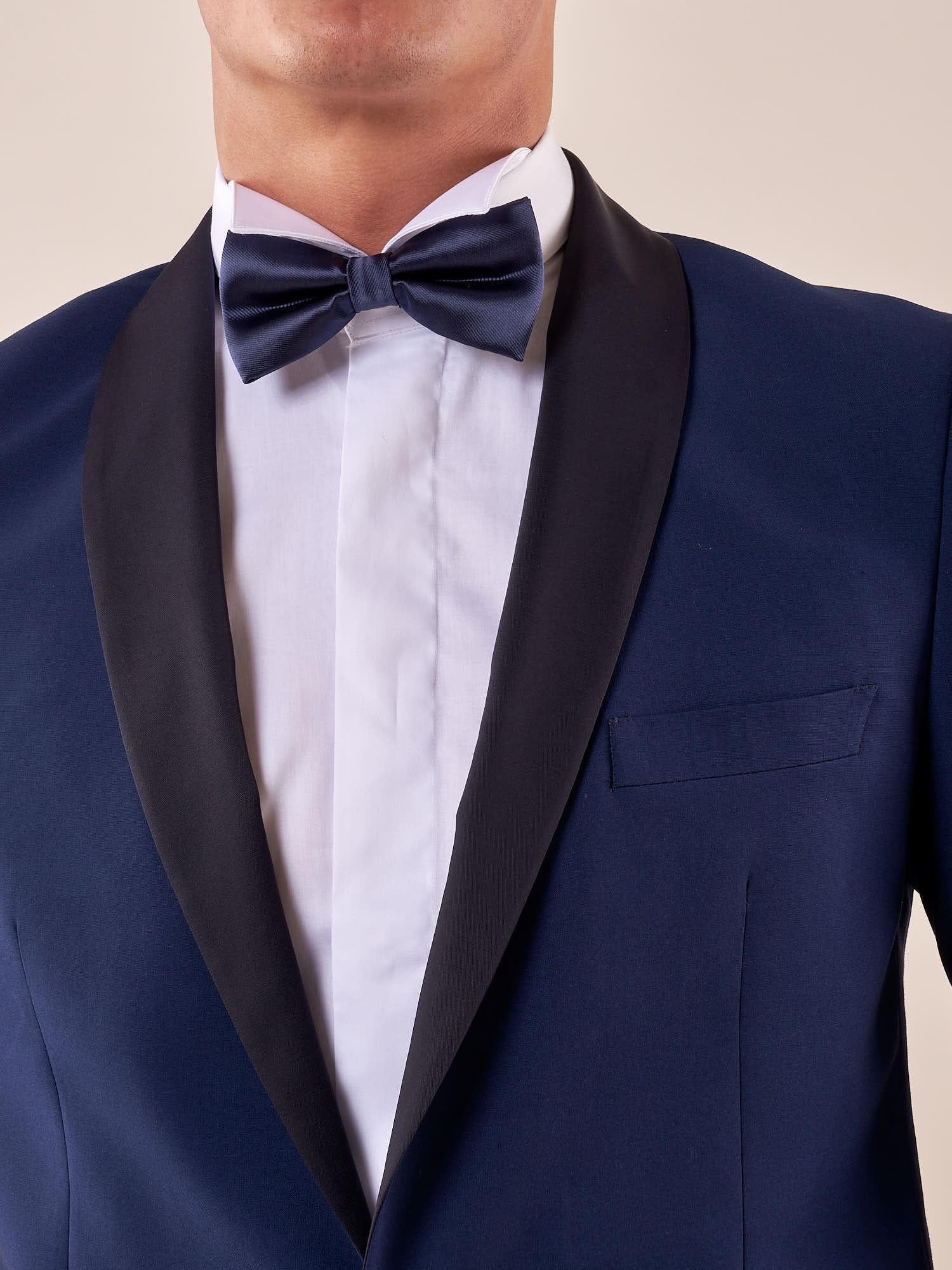 Abito smoking cerimonia elegante giacca monopetto uomo. TM/NAPOLIPRS AVION ITALIAN FORMAT