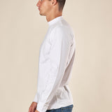 Lupetto Uomo Manica Lunga in Caldo Cotone elasticizzato ComfortTermico e stile essenziale. TI283H BIANCO HAMAKI-HO