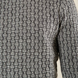 Maglia Uomo Manica Lunga Girocollo Strutturata. Comfort e Stile per Ogni Occasione OE1F2W5M69 NERO OVER-D