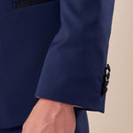 Abito classico cerimonia giacca rever a lancia in raso uomo. TM/NAPOLIPRL AVION ITALIAN FORMAT