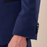 Abito classico cerimonia giacca rever a lancia in raso uomo. TM/NAPOLIPRL AVION ITALIAN FORMAT