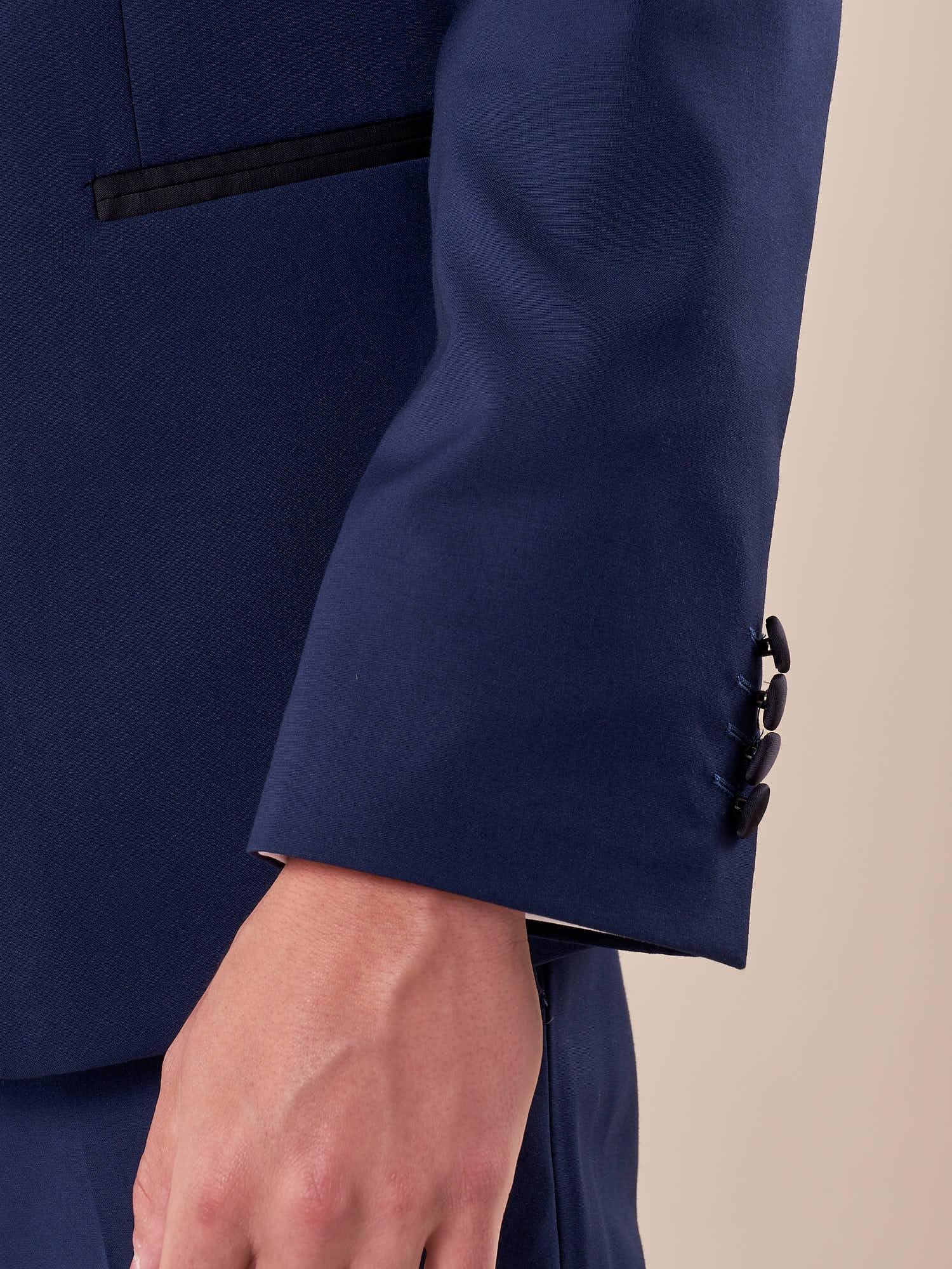 Abito classico cerimonia giacca rever a lancia in raso uomo. TM/NAPOLIPRL AVION ITALIAN FORMAT