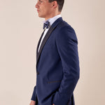 Abito classico cerimonia giacca rever a lancia in raso uomo. TM/NAPOLIPRL AVION ITALIAN FORMAT