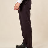 Pantalone da Uomo in Tessuto Punto Milano Pinces, Tasche allAmericana ed Elastico Dietro per Comfort e Stile. PSI1800H NERO HAMAKI-HO