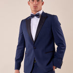 Abito classico cerimonia giacca rever a lancia in raso uomo. TM/NAPOLIPRL AVION ITALIAN FORMAT