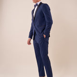 Abito smoking cerimonia elegante giacca monopetto uomo. TM/NAPOLIPRS AVION ITALIAN FORMAT