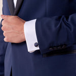 Abito classico cerimonia giacca rever a lancia in raso uomo. TM/NAPOLIPRL AVION ITALIAN FORMAT