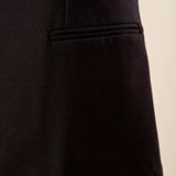 Blazer Donna Curvy in Punto Milano  Rever Classico e Tasca con Friso. F646YBFFILLY NERO Lizalù