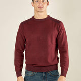 Maglia Uomo Invernale Manica Lunga in Poly Wool Finezza 12 con Costine Spalla. CON4130225 BAROLO CONSENSO