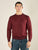 Maglia Uomo Invernale Manica Lunga in Poly Wool Finezza 12 con Costine Spalla.