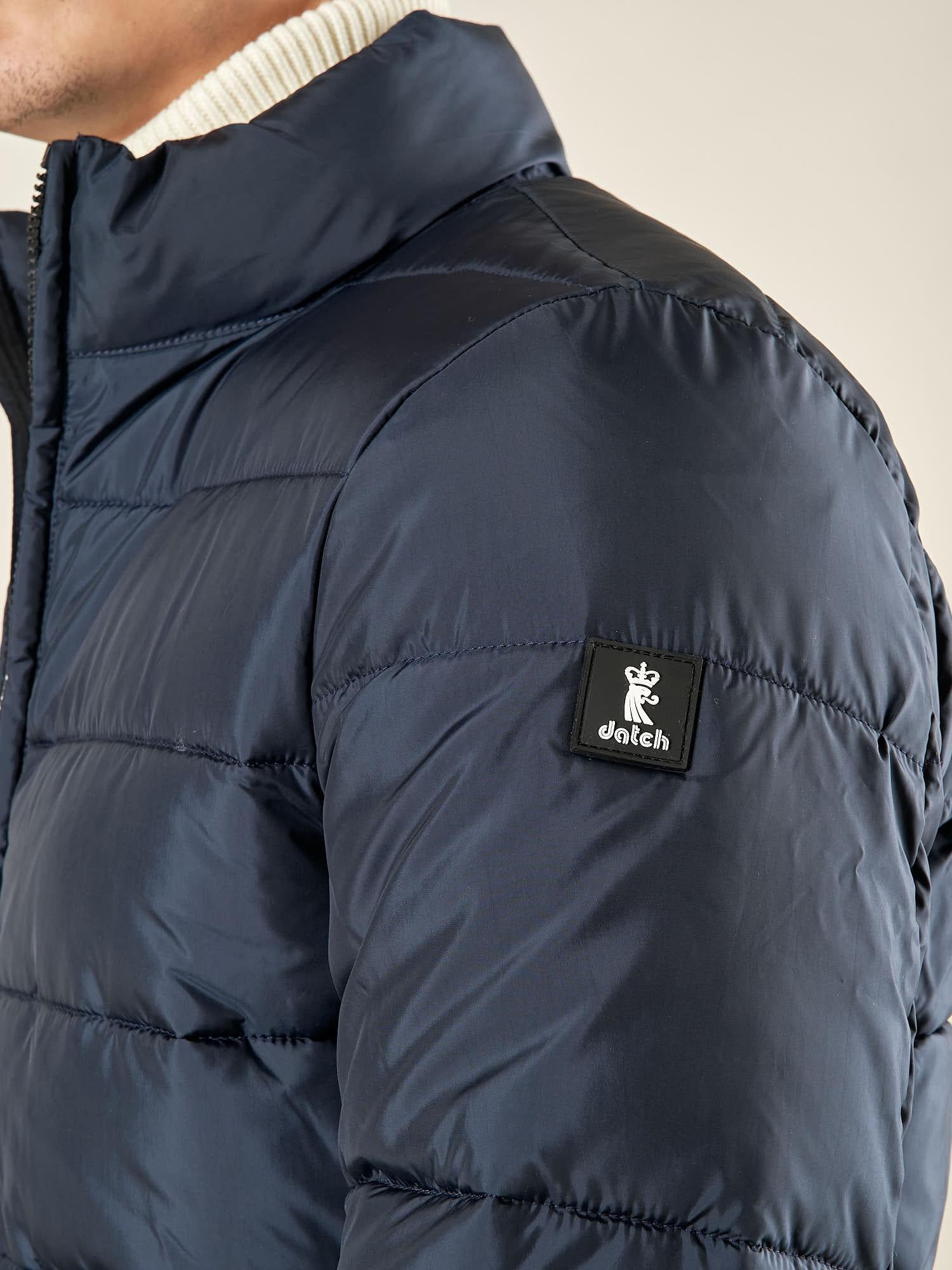 Giubbino Uomo Trapuntato. Protezione, Stile e Comfort per lInverno. DM8581 BLU DATCH