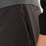 Pantalone da Uomo Invernale Elasticizzato. Modello Pantalaccio. OC1F2W5P07 NERO OVER-D