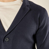 Blazer da Uomo in Misto Lana con Bottoni. Eleganza e Comfort per Ogni Occasione. CON4050225 NAVY CONSENSO