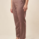 Pantalone Donna Curvy con Elastico  Eleganza e Comfort per Ogni Giorno. F646YBFDIOMIRA AMARONE Lizalù