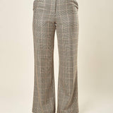 Pantalone donna a palazzo in principe di Galles. PA003460 MORO/AVORIO ARTIGLI