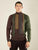 Maglia invernale da uomo in misto viscosa con collo lupetto e righe verticali. Calda, elegante e confortevole, perfetta per look casual o raffinati.
