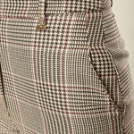 Pantalone donna a palazzo in principe di Galles. PA003460 MORO/AVORIO ARTIGLI