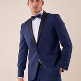 Abito smoking cerimonia elegante giacca monopetto uomo. TM/NAPOLIPRS AVION ITALIAN FORMAT