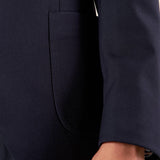 Giacca da Uomo Due Bottoni con Tasche a Toppa Eleganza Casual e Stile Sartoriale. GAI1622H BLU HAMAKI-HO