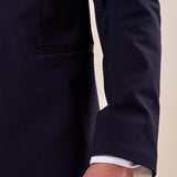 Abito smoking cerimonia elegante giacca monopetto uomo TM/NAPOLIPRS BLU MEDIO ITALIAN FORMAT