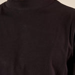 Lupetto Uomo Manica Lunga in Caldo Cotone elasticizzato ComfortTermico e stile essenziale. TI283H NERO HAMAKI-HO