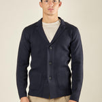 Blazer da Uomo in Misto Lana con Bottoni. Eleganza e Comfort per Ogni Occasione. CON4050225 NAVY CONSENSO
