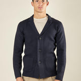 Blazer da Uomo in Misto Lana con Bottoni. Eleganza e Comfort per Ogni Occasione. CON4050225 NAVY CONSENSO