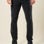 Pantalone Uomo Invernale in Velluto 1000 Righe. Eleganza Classica e Comfort Moderno. M49436 BLU GUY