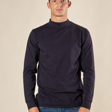 Lupetto Uomo Manica Lunga in Caldo Cotone elasticizzato ComfortTermico e stile essenziale. TI283H BLU HAMAKI-HO