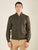 Maglia da Uomo Invernale in Misto Lana con Zip e Tasche con Pattine. Calda, Elegante e Funzionale.