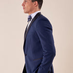 Abito smoking cerimonia elegante giacca monopetto uomo. TM/NAPOLIPRS AVION ITALIAN FORMAT