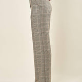 Pantalone donna a palazzo in principe di Galles. PA003460 MORO/AVORIO ARTIGLI