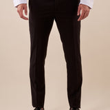 Pantalone da Uomo classico slim fit tasche all'americana. TM/NAP/D/7PANT NERO ITALIAN FORMAT Uomo 