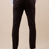 Pantalone da Uomo classico slim fit tasche all'americana. TM/NAP/D/7PANT NERO ITALIAN FORMAT Uomo 
