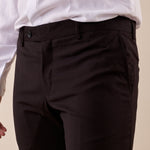 Pantalone da Uomo classico slim fit tasche all'americana. TM/NAP/D/7PANT NERO ITALIAN FORMAT Uomo 