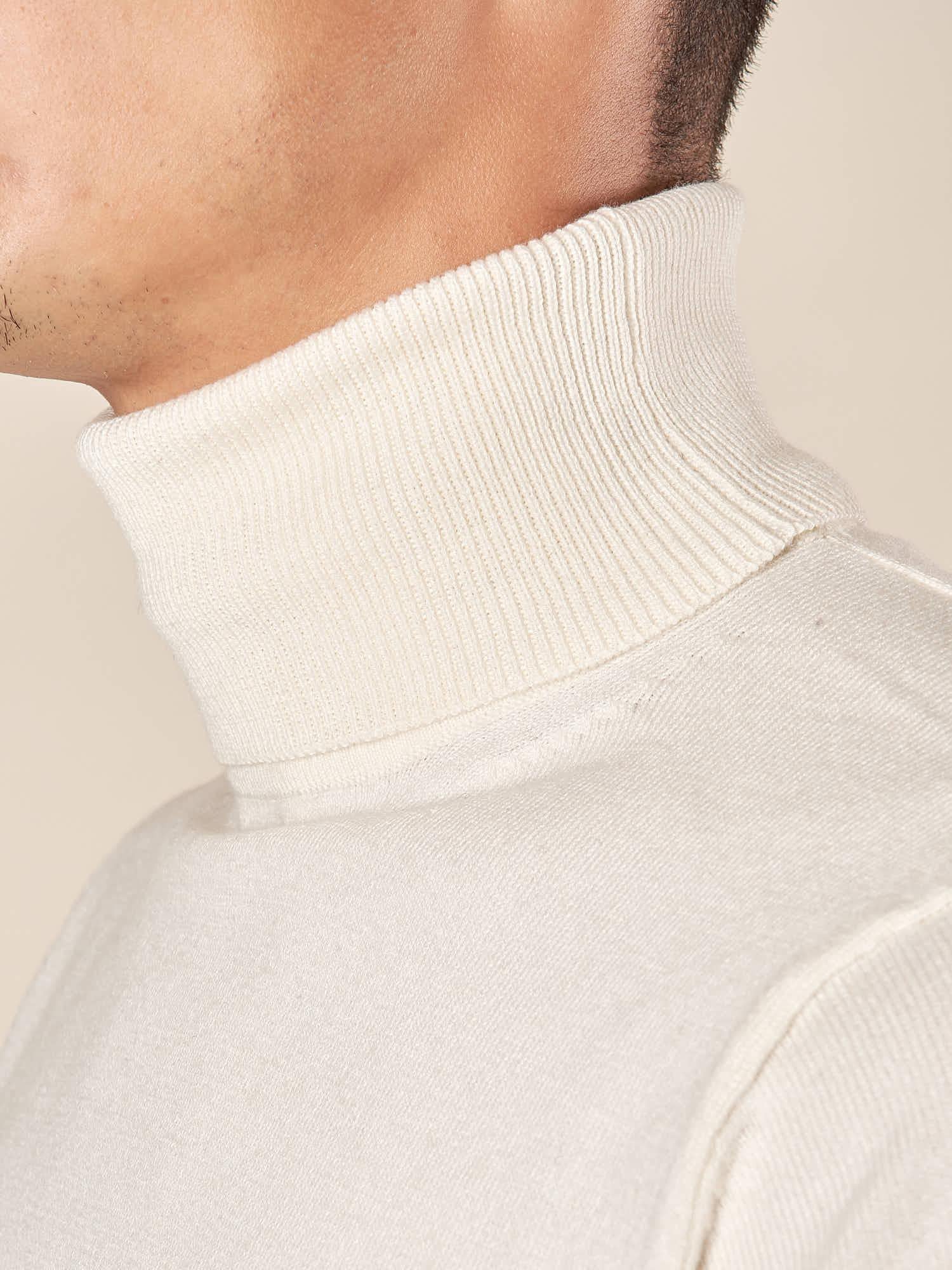 Dolcevita Uomo in Misto Lana. Calore, eleganza e versatilità invernale CON3012900 ECRU CONSENSO 