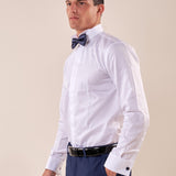Camicia diplomatica cotone elasticizzata uomo. FBSOFT/DIPLO BIANCO FB Uomo 