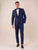 Elegant men's single-breasted jacket formal tuxedo suit.