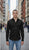 Camicia Uomo No Stiro in Jersey Ultra Stretch Manica Lunga. CON5413426 BLACK CONSENSO Uomo