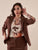 Giacca Donna raso di cotone manica 3/4.