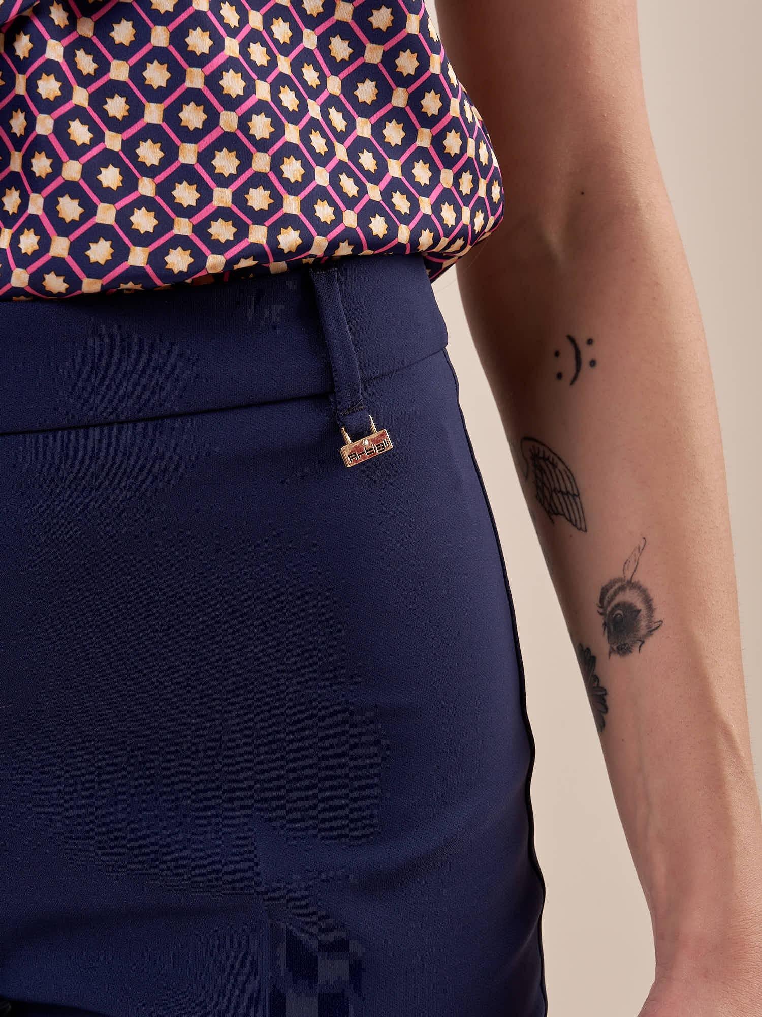 Pantalone sigaretta donna. PA000858 TAMPONE ARTIGLI 