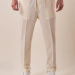 Pantalone slim fit modello pantalaccio. OC1S2S5P08 BURRO OVER-D 
