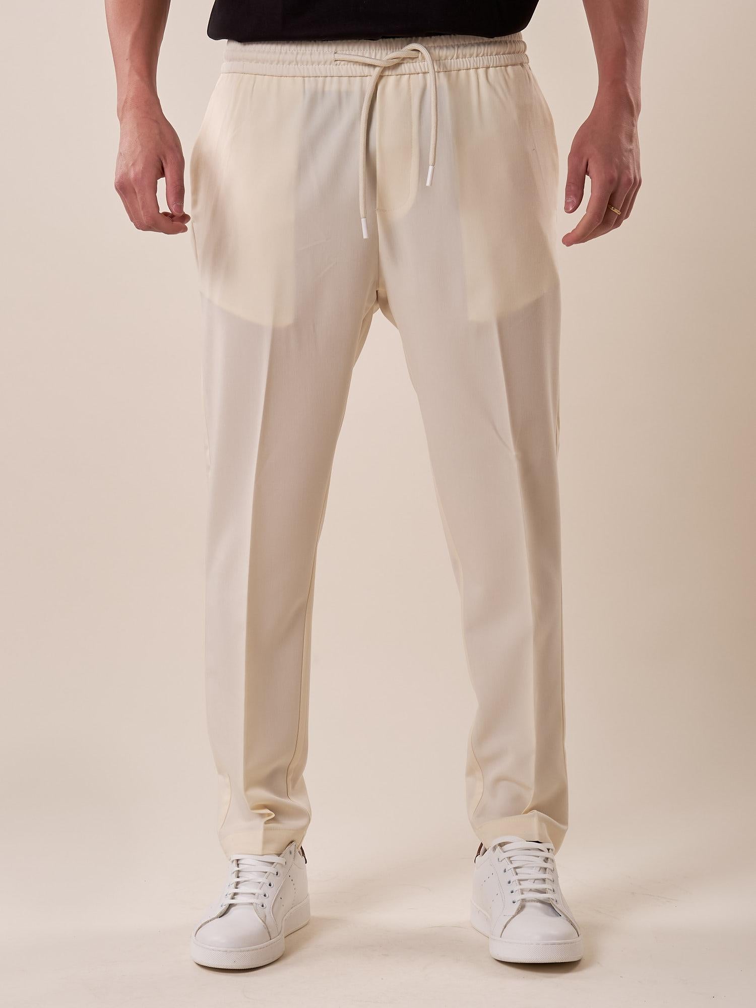 Pantalone slim fit modello pantalaccio. OC1S2S5P08 BURRO OVER-D 
