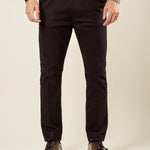 Pantalone Uomo in Cotone Elasticizzato Invernale con Tasche allAmericana. Comfort e Stile per la Stagione Fredda. PSI1781H NERO HAMAKI-HO 