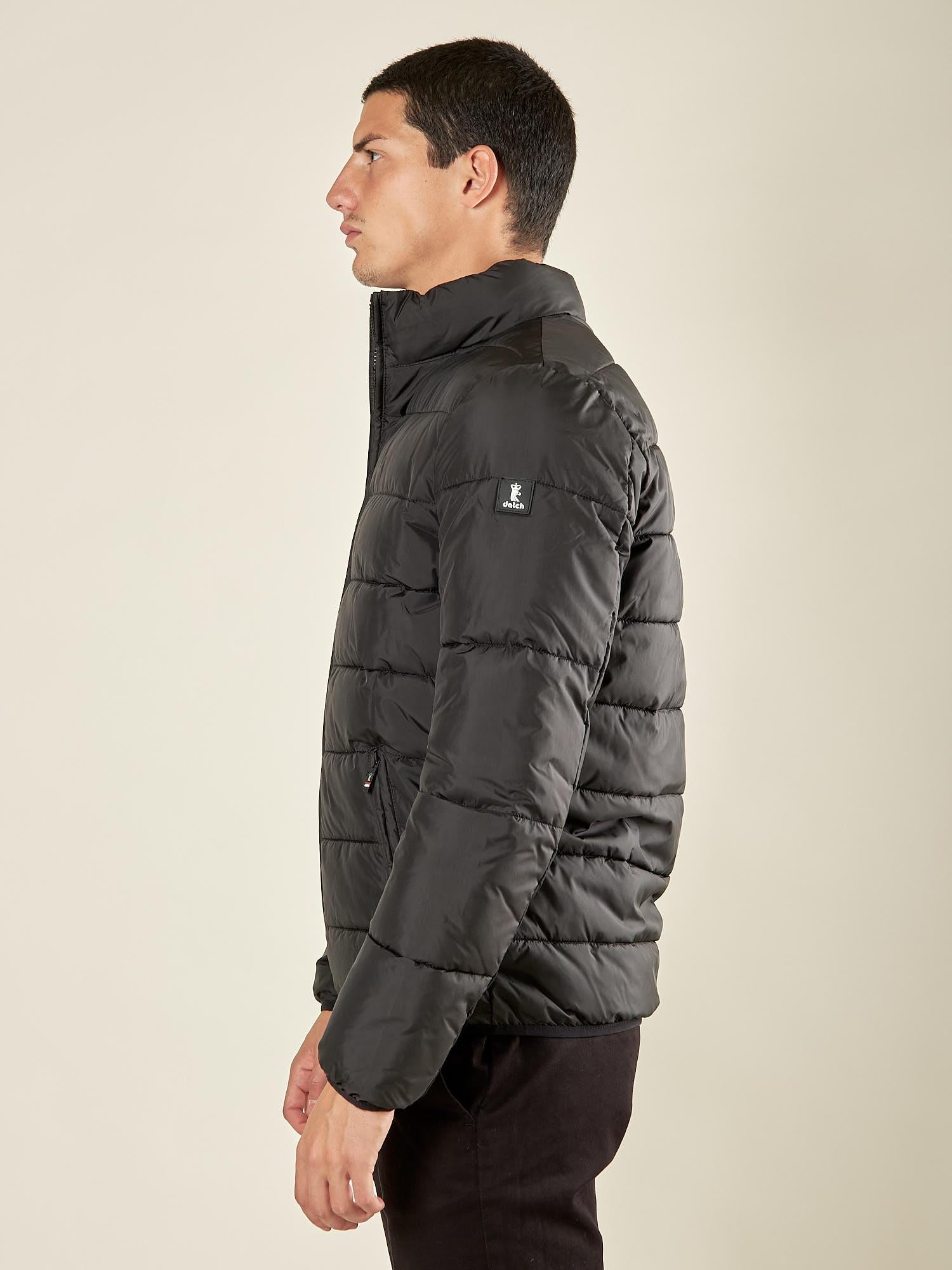 Giubbino Uomo Trapuntato. Protezione, Stile e Comfort per lInverno. DM8581 NERO DATCH 